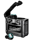 Écouteurs Bluetooth M25 futuristes – Boîtier de charge LED gaming