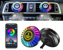 Désodorisant de voiture Bluetooth – Parfum et lumière d'ambiance