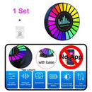 Désodorisant de voiture Bluetooth – Parfum et lumière d'ambiance